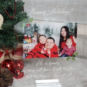 UnusualStandout #174 Personalized Christmas Photo Decoration