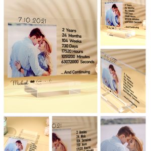 UnusualStandout #178 Personalized Photo Acrylic Decoration Couple Gift Photo Gift