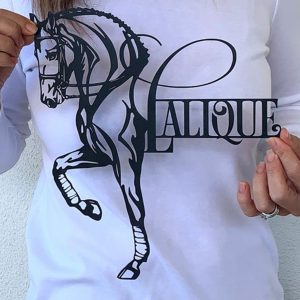 UnusualStandout #179 Personalized Horse Metal Wall Art