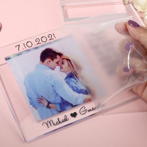 UnusualStandout #180 Custom Couple Memorial Date Photo Frame