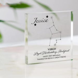 UnusualStandout #182 Personalised Virgo Birthday Gift September Gift