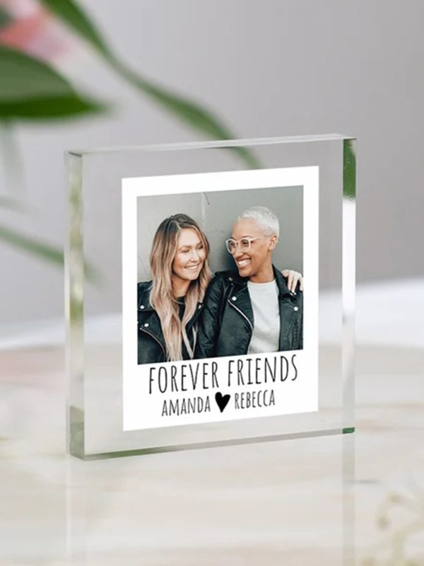 UnusualStandout #189 Personalized Best Friend Photo Keepsake Gift