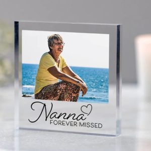 UnusualStandout #192 Personalized Memorial Photo Keepsake Sympathy Gift