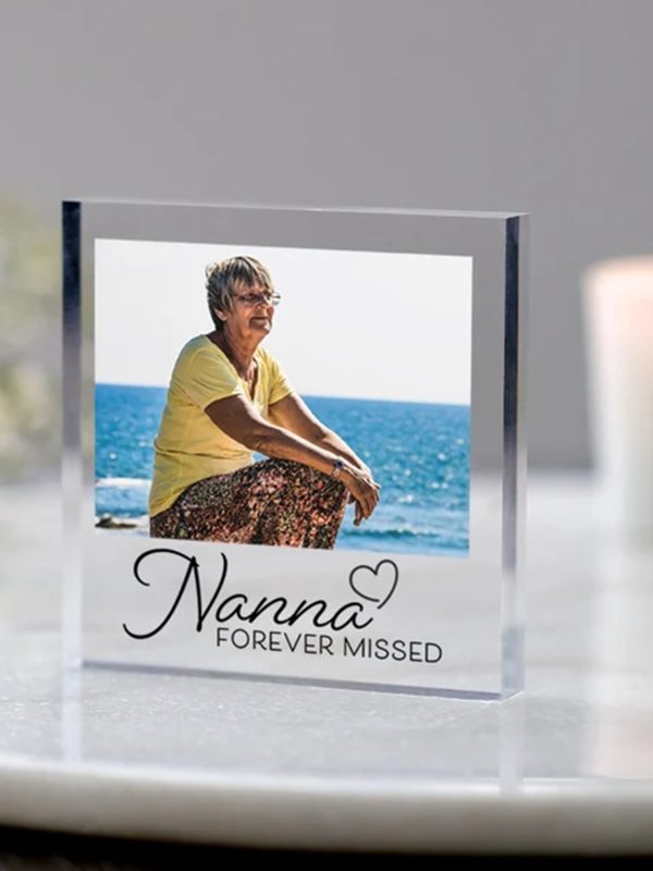 UnusualStandout #192 Personalized Memorial Photo Keepsake Sympathy Gift