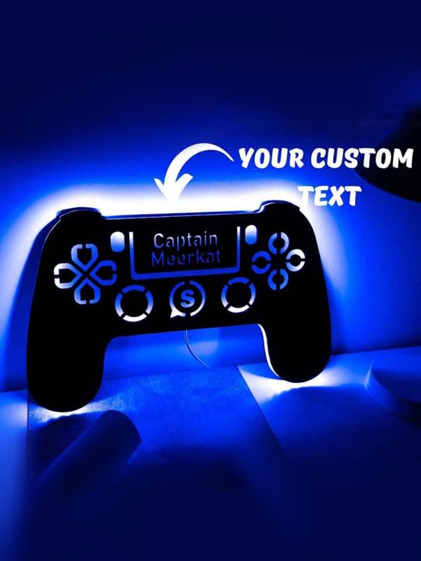 UnusualStandout #193 Personalized Gamer LED Sign