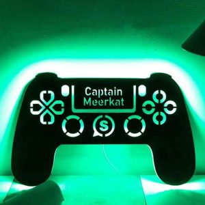 UnusualStandout #193 Personalized Gamer LED Sign