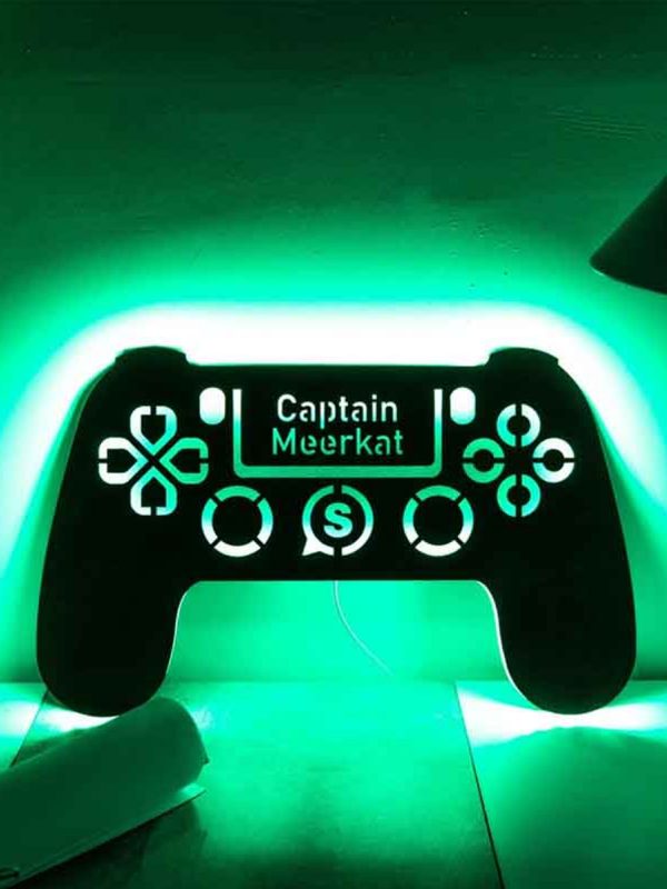 UnusualStandout #193 Personalized Gamer LED Sign