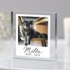 UnusualStandout #194 Personalized Cat Memorial Photo Acrylic Keepsake