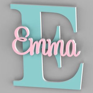 UnusualStandout #208 Personalized Name Sign