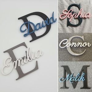 UnusualStandout #208 Personalized Name Sign