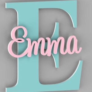 UnusualStandout #208 Personalized Name Sign