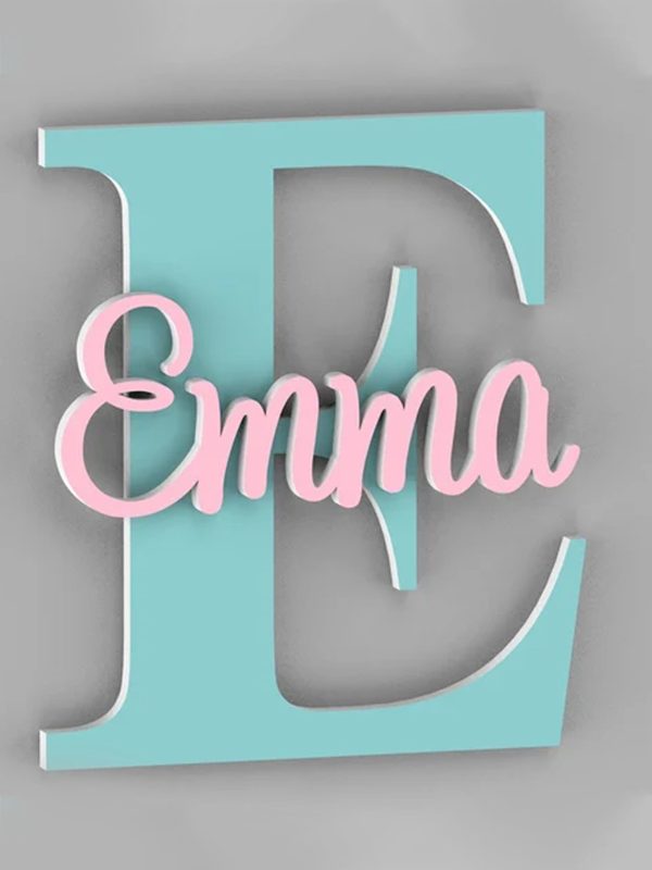 UnusualStandout #208 Personalized Name Sign