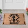 UnusualStandout #219 Custom Hair Salon Name Mat