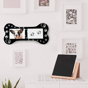 UnusualStandout #220 Personalized Bone Shape Photo Frame