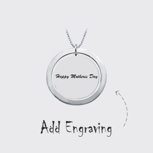 UnusualStandout #23 Personalized Photo Mothers Necklace 925 Silver