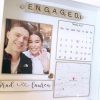 UnusualStandout #267 Personalised Anniversary Gift Photo Frame with Location