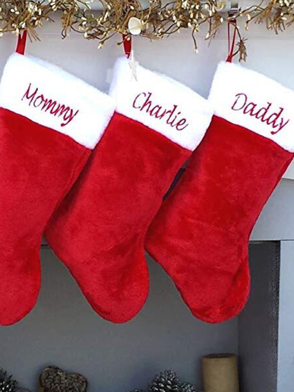 UnusualStandout #456 Personalized Christmas Stocking