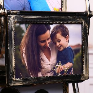 UnusualStandout #458 Personalized Ferris Wheel Photo Frame