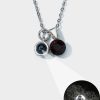 UnusualStandout #147 Personalized Birthstone Projection Photo Necklace