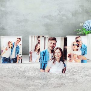 UnusualStandout #488 Custom LOVE Acrylic Photo 4 Piece Set