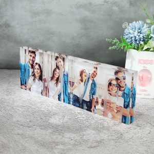 UnusualStandout #488 Custom LOVE Acrylic Photo 4 Piece Set