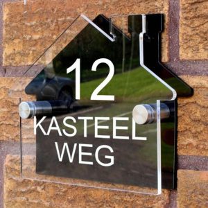 UnusualStandout #493 Personalized Custom House Number