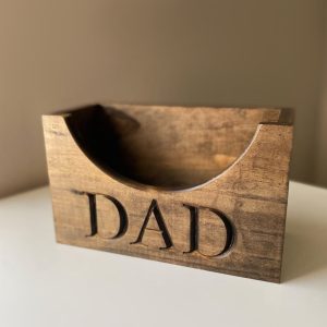 UnusualStandout #51 Personalized Wooden Baseball Cap Stand