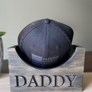 UnusualStandout #51 Personalized Wooden Baseball Cap Stand