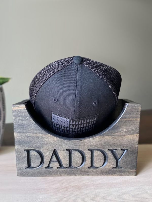 UnusualStandout #51 Personalized Wooden Baseball Cap Stand