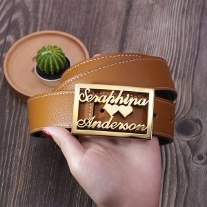 UnusualStandout #53 Custom Name Belt