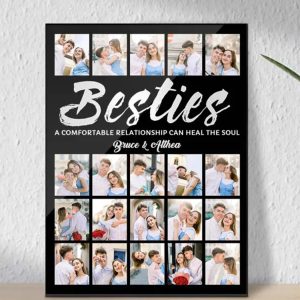 UnusualStandout #56 Personalized Picture Stand Best Friend Gifts