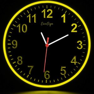 UnusualStandout #57 Personalized Neon Clock