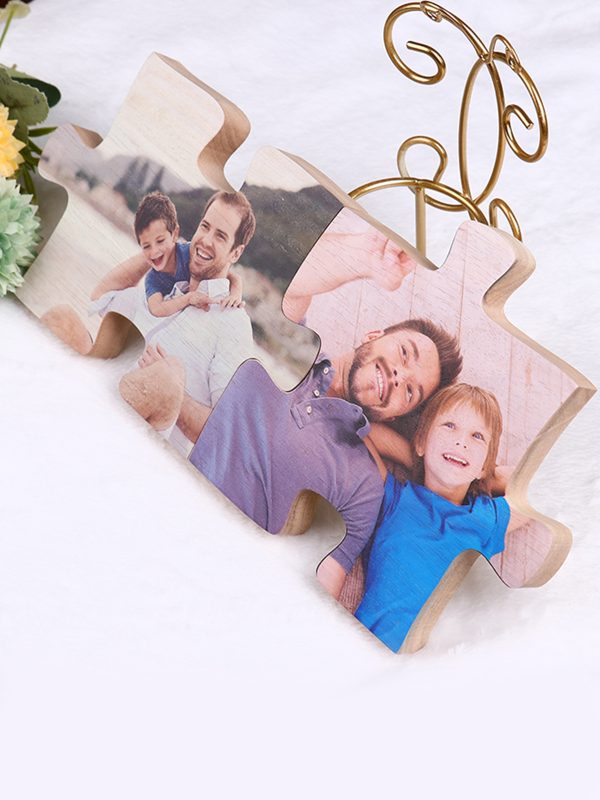 UnusualStandout #59 Personalized Jigsaw Photo Frame Decoration