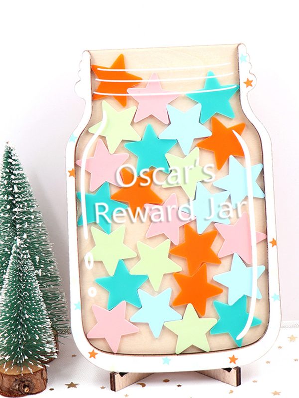 UnusualStandout #61 Personalized Classroom Reward Jar