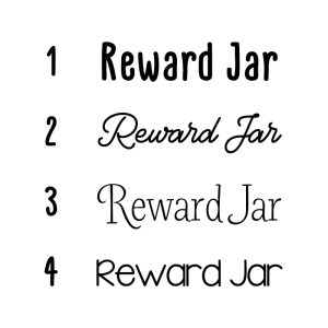 UnusualStandout #61 Personalized Classroom Reward Jar