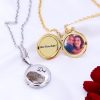 UnusualStandout #61 Personalized Fingerprint Locket Necklace Picture Necklace