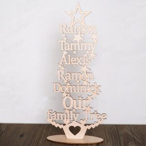 UnusualStandout #69 Personalized Name Christmas Tree