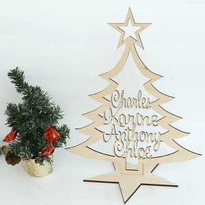 UnusualStandout #69 Personalized Name Christmas Tree