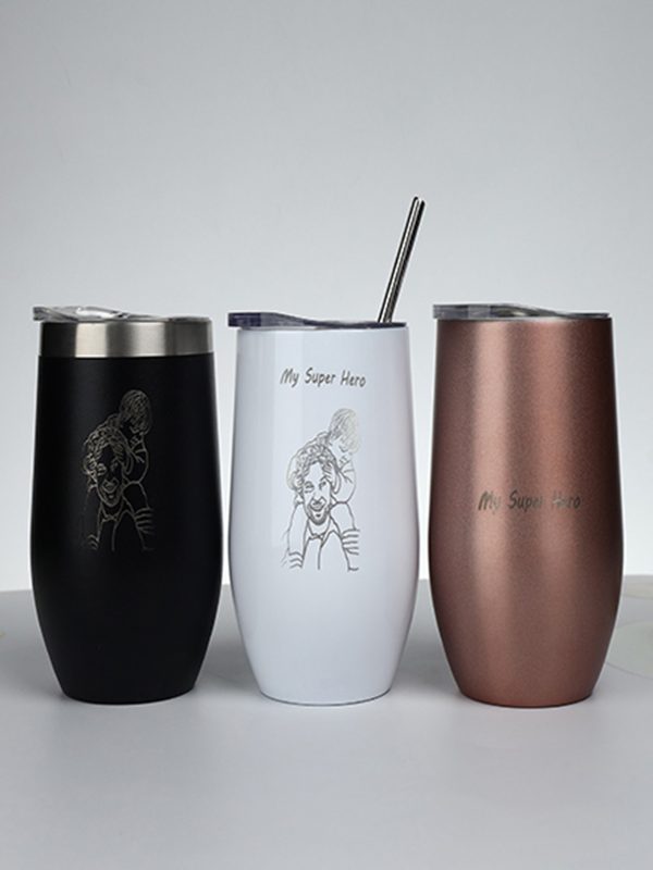 UnusualStandout #75 Personalized Creative Photo Thermos Mug