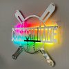 UnusualStandout #77 Personalized Baseball Name Mirror Lamp