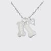 UnusualStandout #82 Personalized Dog Bone Pendant Necklace