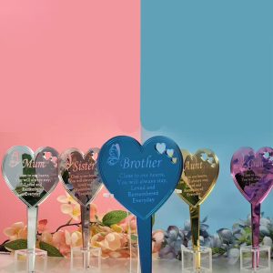 UnusualStandout #86 Personality Memorial Heart Stick