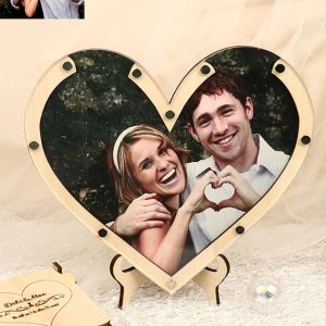 UnusualStandout #89 Custom Photo Wedding Guest Book