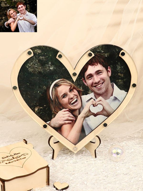 UnusualStandout #89 Custom Photo Wedding Guest Book