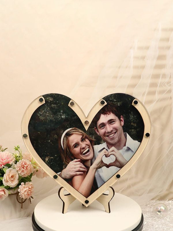 UnusualStandout #89 Custom Photo Wedding Guest Book