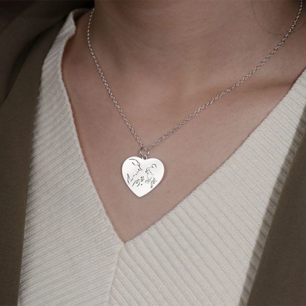 UnusualStandout #89 Custom Valentine's Day Necklace