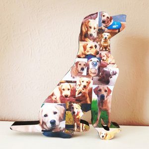 UnusualStandout #97 Personalized Pet Photo Collage Frame For Home Decoration