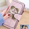 UnusualStandout #505 Personalized Engraved Photo Women's Wallet