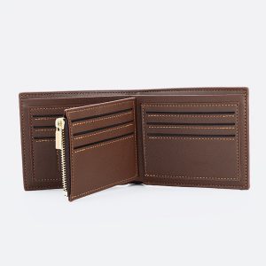 UnusualStandout #522 Personalized Puzzle Leather Tri-fold Wallet