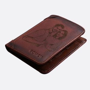 UnusualStandout #528 Customized Long Large Capacity Men's Photo Wallet